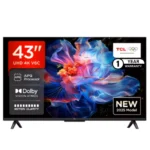 Tcl 43″ 43V6C 4K HDR Google Tv (NEW 2025)
