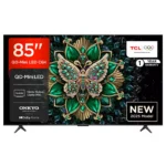TCL 85″ 85C6K Premium QD-Mini LED 4k Google Tv