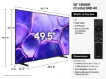 Samsung 50" Class U8000F Crystal UHD 4K Smart TV (2025) - Image 2