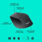 Logitech M720 Triathlon Multi-Device Mouse - Image 5