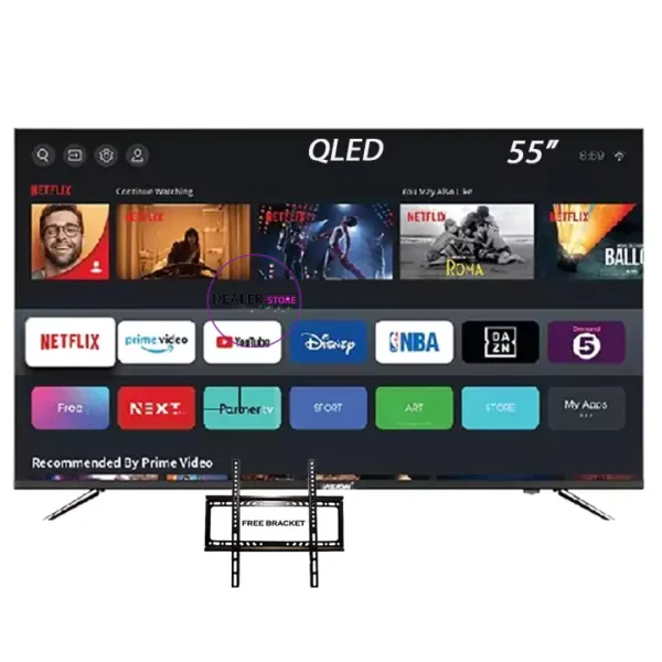Vision Plus 55" VP8855QV QLED Vidaa Smart 4k Tv