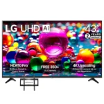 LG 43" 43UA80006LC Smart AI ThinkQ 4K uhd Tv
