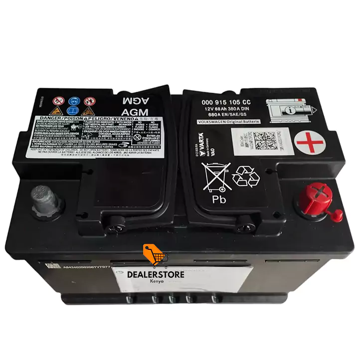 Volkswagen OEM AGM DIN70 12V 68Ah 680CCA Car Battery