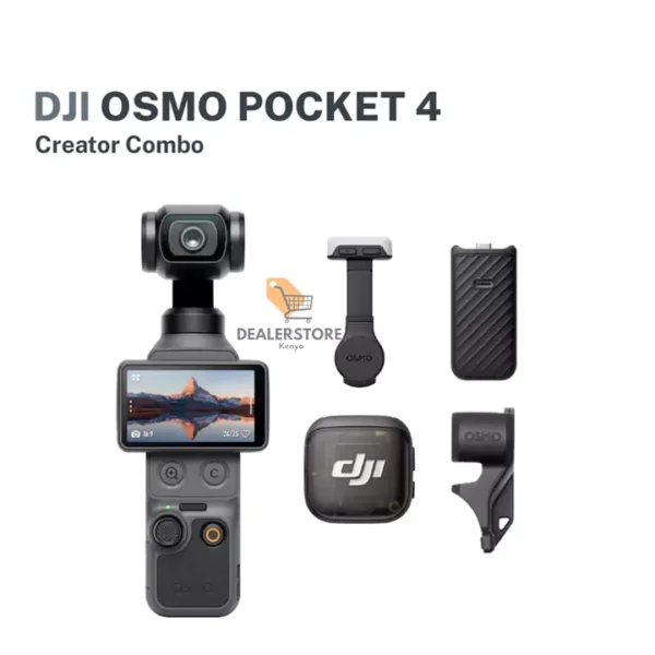 DJI Osmo Pocket 4 Creators Combo