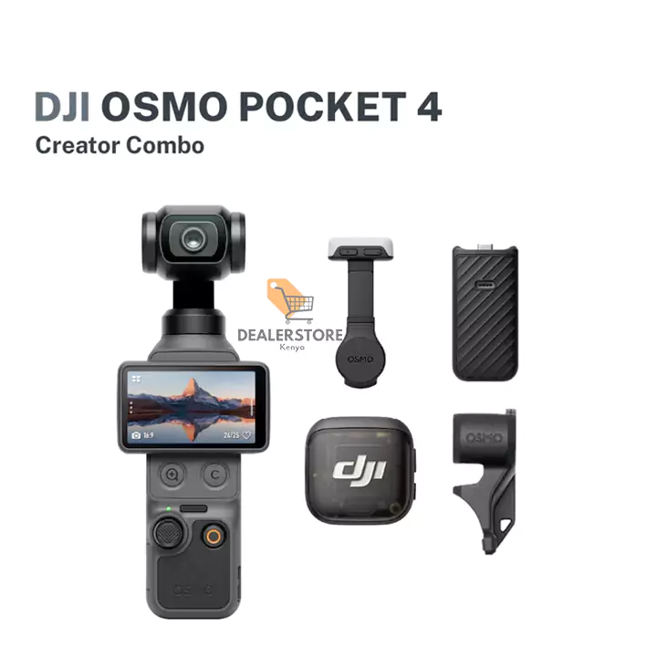DJI Osmo Pocket 4 Creators Combo