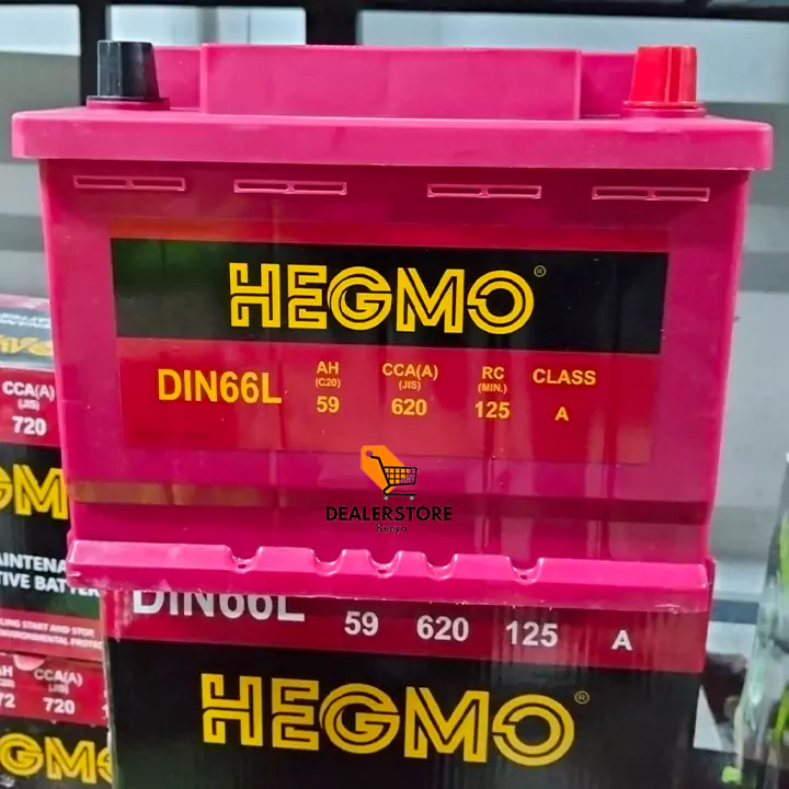 Hegmo DIN66 59AH 620CCA Car Battery