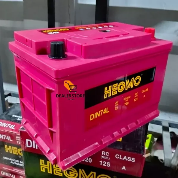 Hegmo DIN74L 12V 72Ah 720CCA Car Battery