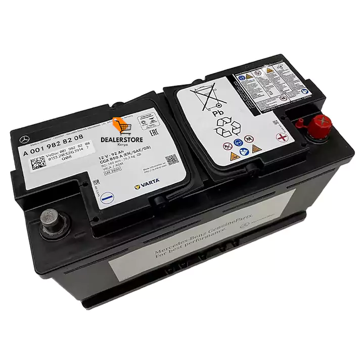Mercedes-Benz OEM DIN 92 AGM Car Battery (A001982829208)