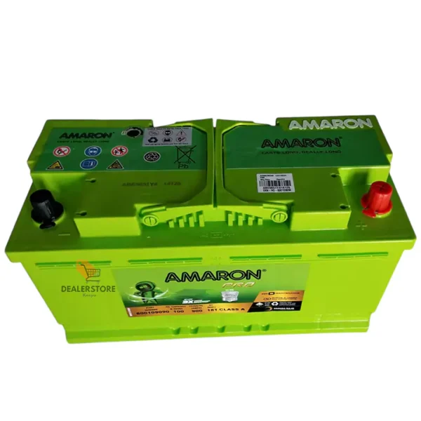 Amaron PRO DIN100 12V 100Ah 900CCA MF Car Battery