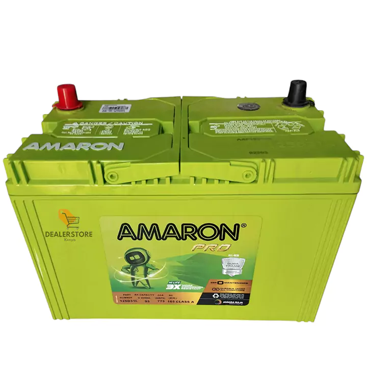 Amaron PRO N95 125D31L 12V 95Ah 775CCA Car Battery