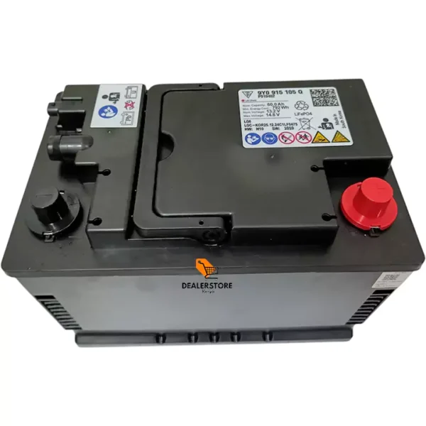 Porsche OEM Lithium 13.2V 60Ah Battery (9Y0 915 105 Q)