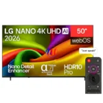 LG 50" 50NU840B6LA NANO 4k UHD Smart TV