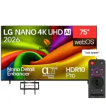 LG 75" 75NU840B6LA NANO 4k UHD Smart TV