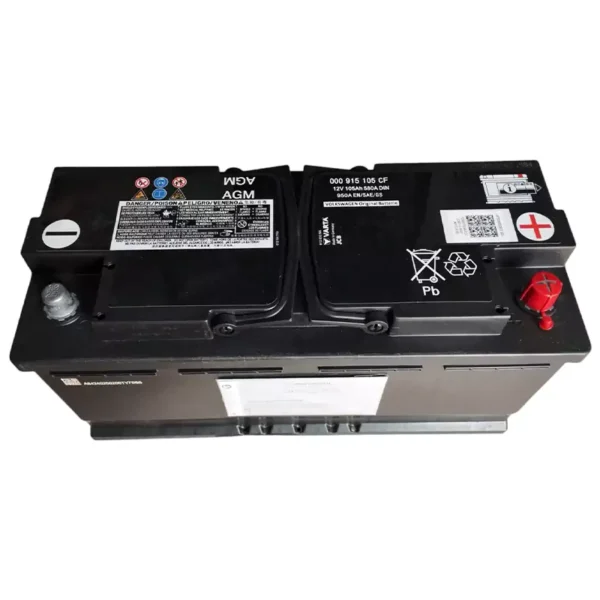 AUDI OEM DIN 105 AGM 12V 105Ah 580A Car Battery